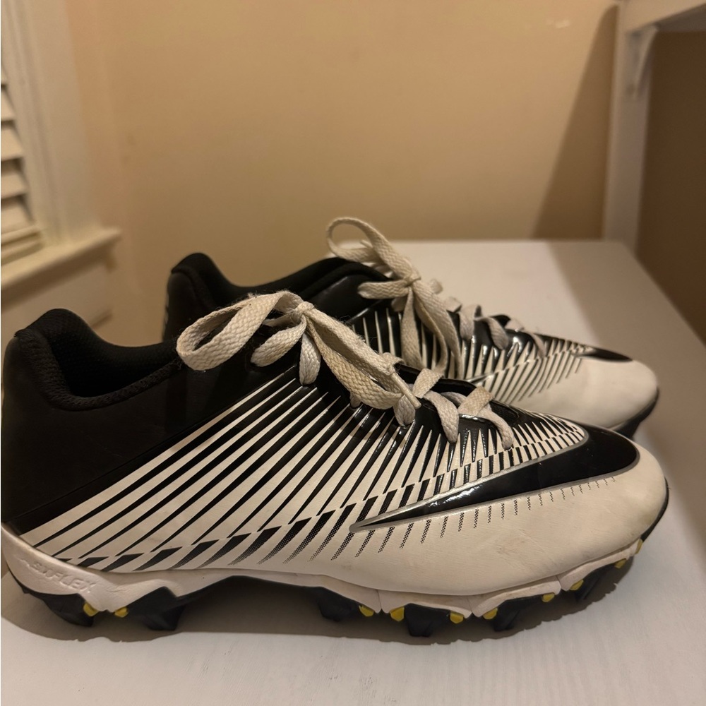 Nike Black and White Soccer Cleats